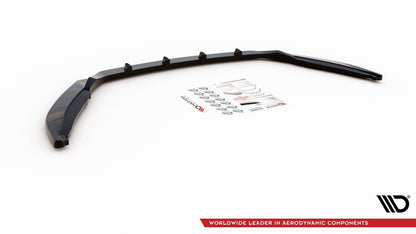 Frontlippe V.2 passend für Skoda Octavia Mk3 FL schwarz Hochglanz