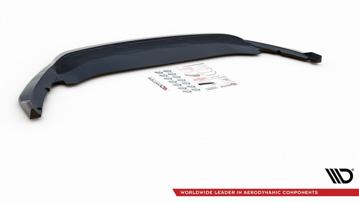 Frontlippe V.2 passend für Skoda Octavia Mk4 schwarz Hochglanz
