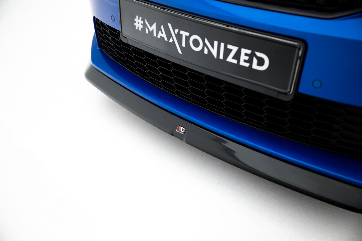 Frontlippe V.2 passend für Skoda Octavia RS Mk3 schwarz Hochglanz