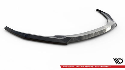 Frontlippe V.2 passend für Skoda Octavia Sportline Mk4 schwarz Hochglanz