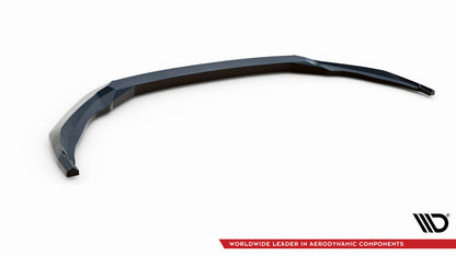 Frontlippe V.2 passend für Skoda Octavia Sportline Mk4 schwarz Hochglanz