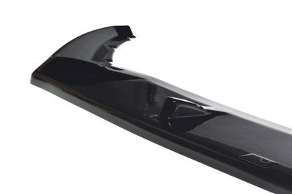 Frontlippe V.2 passend für Skoda Superb Liftback / Combi Mk3 FL schwarz Hochglanz