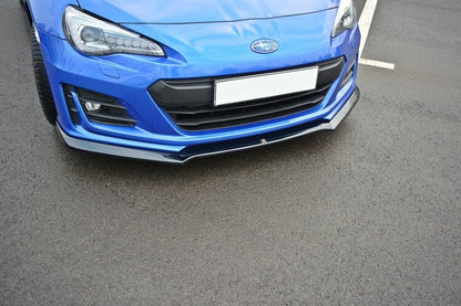 Frontlippe V.2 passend für Subaru BRZ Mk1 FL schwarz Hochglanz