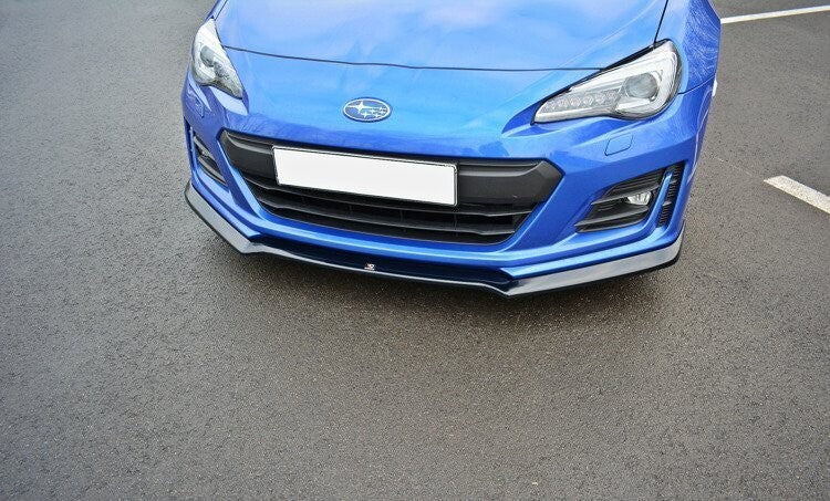 Frontlippe V.2 passend für Subaru BRZ Mk1 FL schwarz Hochglanz