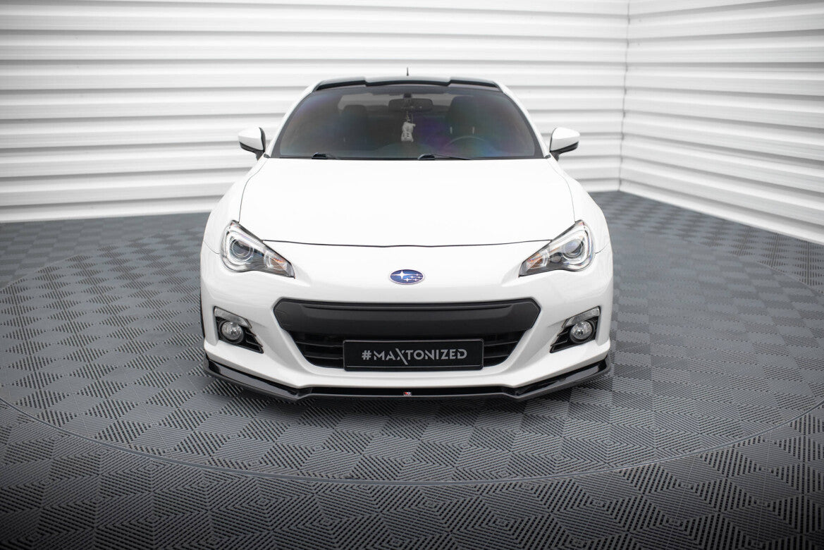 Frontlippe V.2 passend für Subaru BRZ Mk1 schwarz Hochglanz