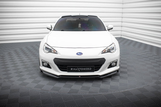 Frontlippe V.2 passend für Subaru BRZ Mk1 schwarz Hochglanz