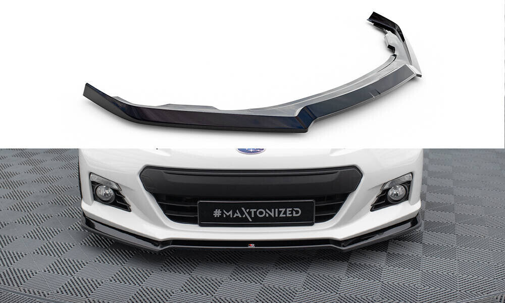 Frontlippe V.2 passend für Subaru BRZ Mk1 schwarz Hochglanz