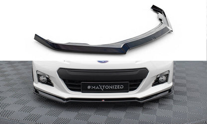 Frontlippe V.2 passend für Subaru BRZ Mk1 schwarz Hochglanz