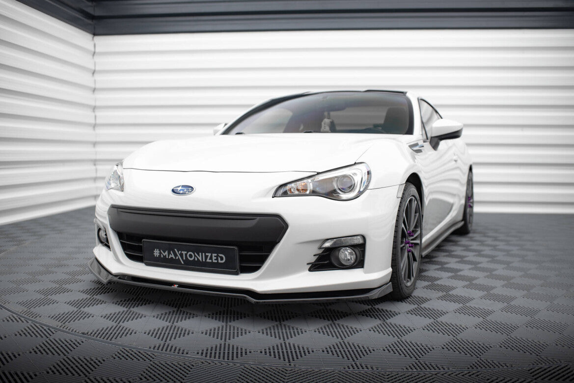 Frontlippe V.2 passend für Subaru BRZ Mk1 schwarz Hochglanz