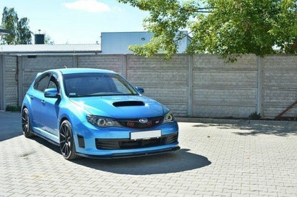 Frontlippe V.2 passend für Subaru Impreza WRX STI Mk3 schwarz Hochglanz