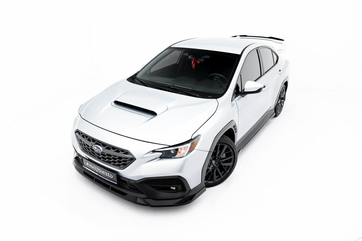 Frontlippe V.2 passend für Subaru WRX STI Mk2 schwarz Hochglanz