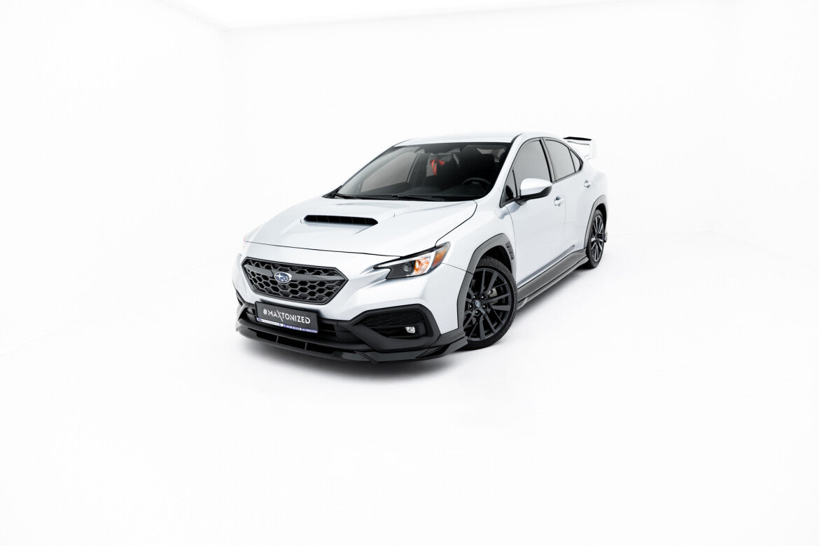 Frontlippe V.2 passend für Subaru WRX STI Mk2 schwarz Hochglanz