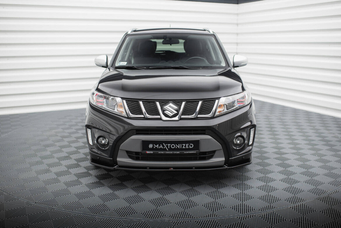 Frontlippe V.2 passend für Suzuki Vitara S Mk2 schwarz Hochglanz