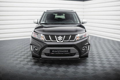 Frontlippe V.2 passend für Suzuki Vitara S Mk2 schwarz Hochglanz