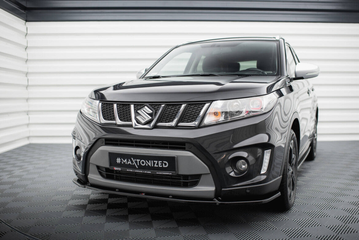 Frontlippe V.2 passend für Suzuki Vitara S Mk2 schwarz Hochglanz