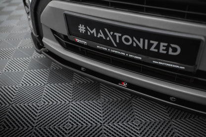 Frontlippe V.2 passend für Suzuki Vitara S Mk2 schwarz Hochglanz