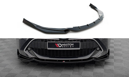 Frontlippe V.2 passend für Toyota Corolla XII Touring Sports/ Hatchback schwarz Hochglanz
