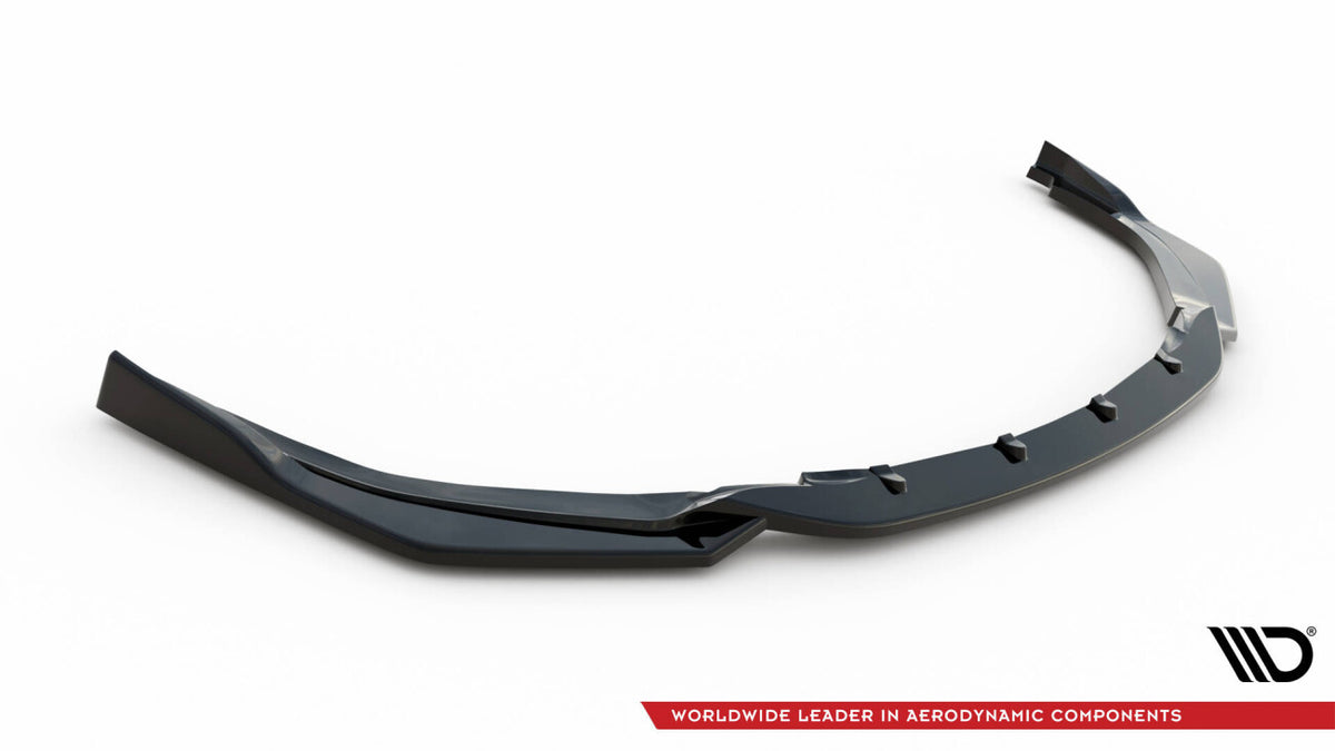 Frontlippe V.2 passend für Toyota Corolla XII Touring Sports/ Hatchback schwarz Hochglanz