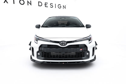 Frontlippe V.2 passend für Toyota GR Corolla Mk12 schwarz Hochglanz