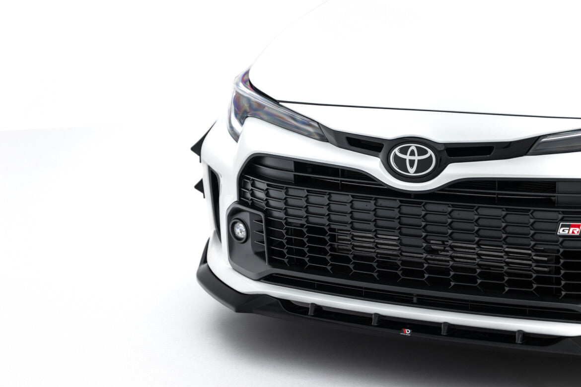 Frontlippe V.2 passend für Toyota GR Corolla Mk12 schwarz Hochglanz