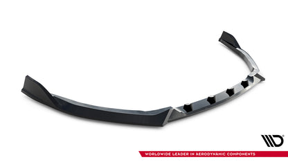 Frontlippe V.2 passend für Toyota GR Corolla Mk12 schwarz Hochglanz