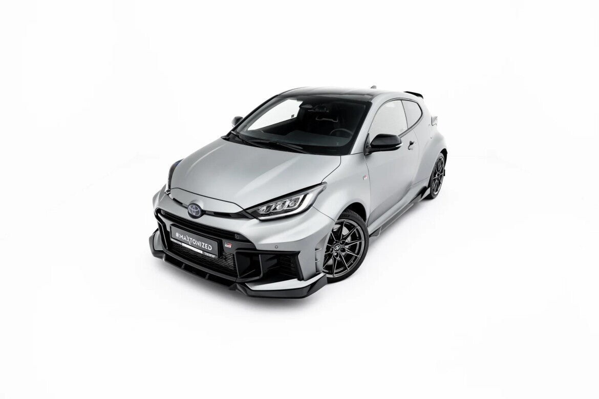 Frontlippe V.2 passend für Toyota GR Yaris Mk4 Facelift schwarz Hochglanz