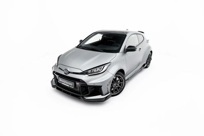 Frontlippe V.2 passend für Toyota GR Yaris Mk4 Facelift schwarz Hochglanz