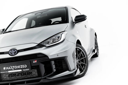 Frontlippe V.2 passend für Toyota GR Yaris Mk4 Facelift schwarz Hochglanz