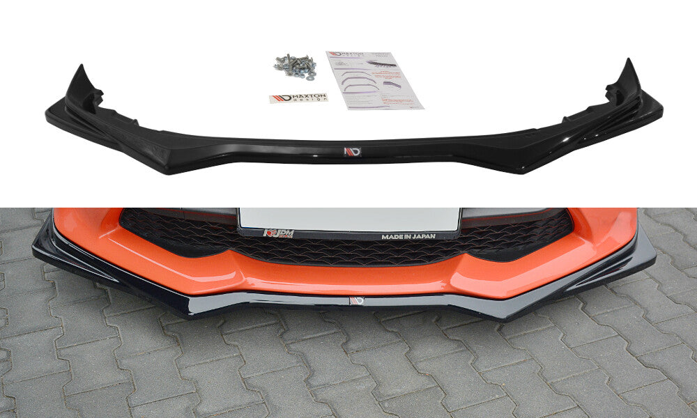 Frontlippe V.2 passend für Toyota GT86 FL schwarz Hochglanz