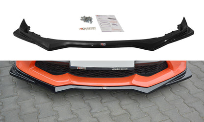 Frontlippe V.2 passend für Toyota GT86 FL schwarz Hochglanz