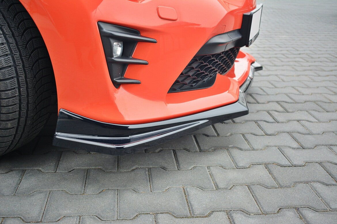 Frontlippe V.2 passend für Toyota GT86 FL schwarz Hochglanz