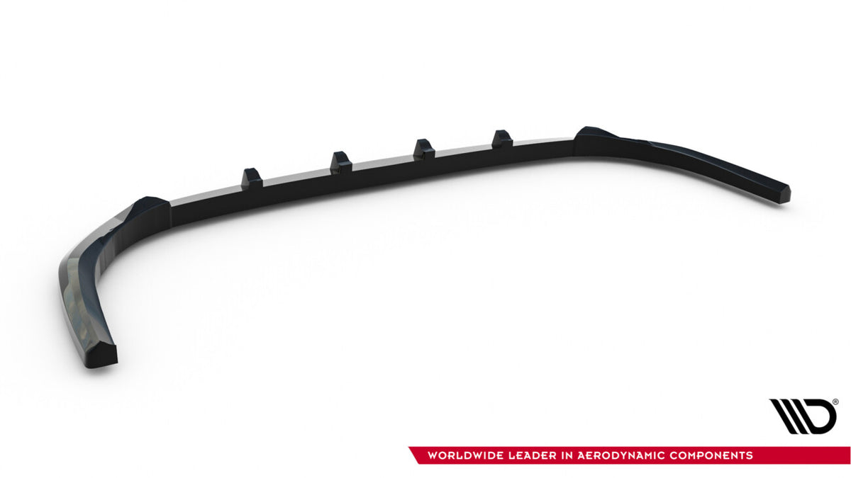Frontlippe V.2 passend für Toyota Highlander Mk4 schwarz Hochglanz
