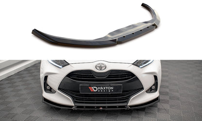 Frontlippe V.2 passend für Toyota Yaris Mk4 schwarz Hochglanz