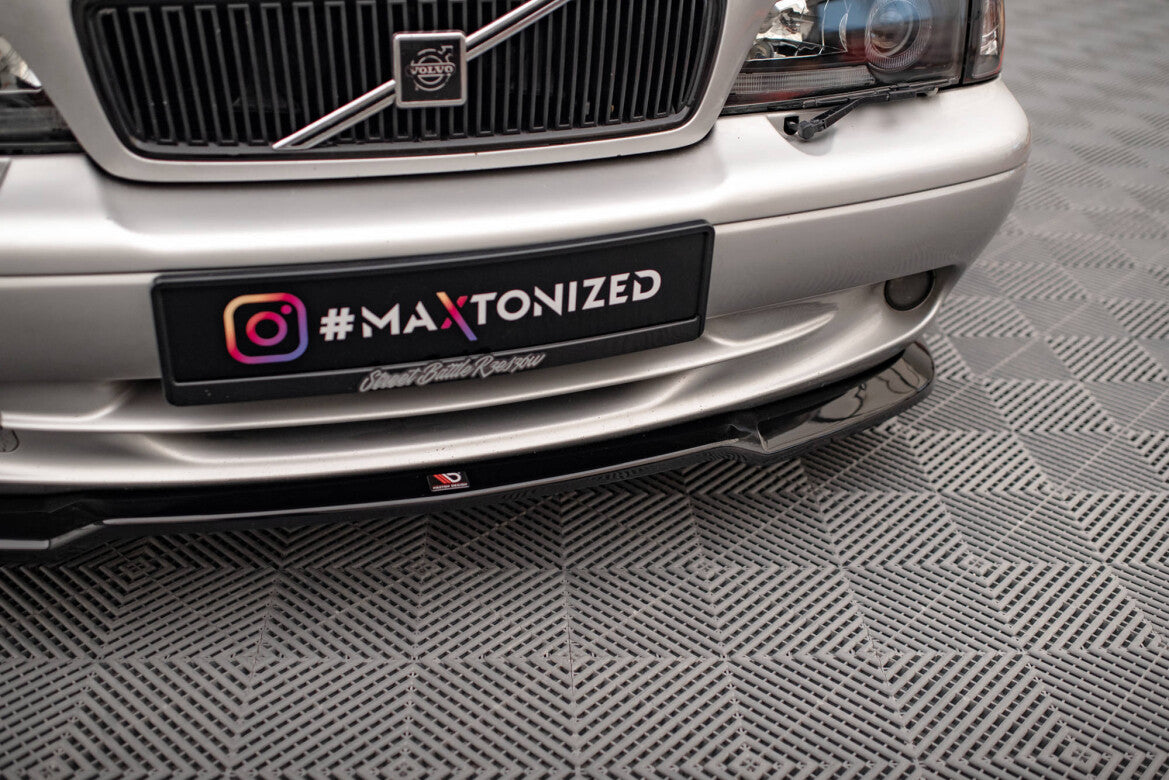 Frontlippe V.2 passend für Volvo C70 Mk1 schwarz Hochglanz