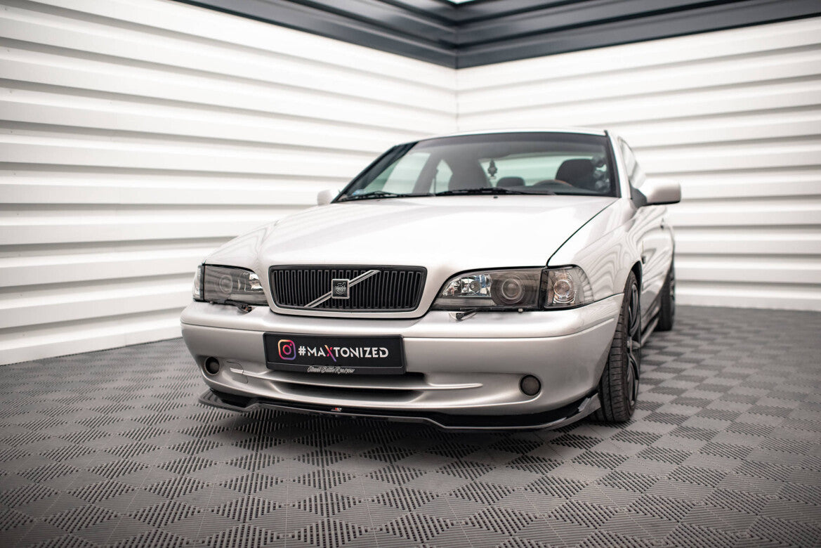 Frontlippe V.2 passend für Volvo C70 Mk1 schwarz Hochglanz