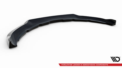 Frontlippe V.2 passend für Volvo S60 R-Design Mk2 schwarz Hochglanz