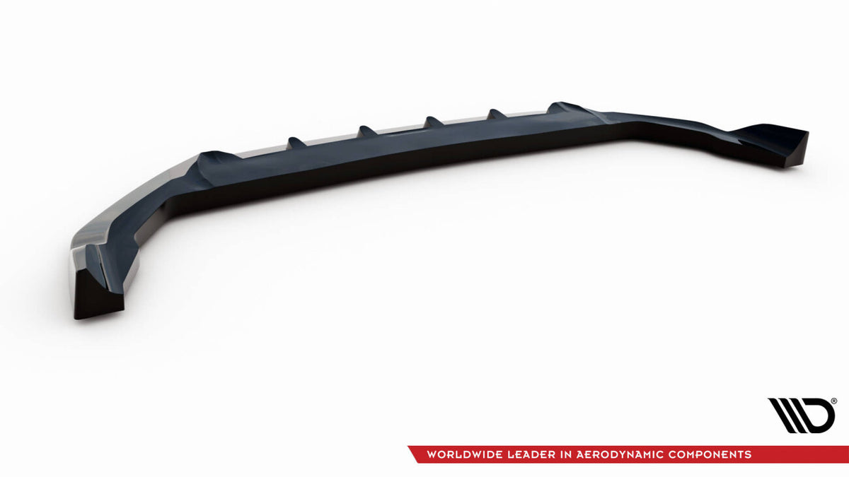 Frontlippe V.2 passend für Volvo XC90 R-Design Mk2 FL schwarz Hochglanz