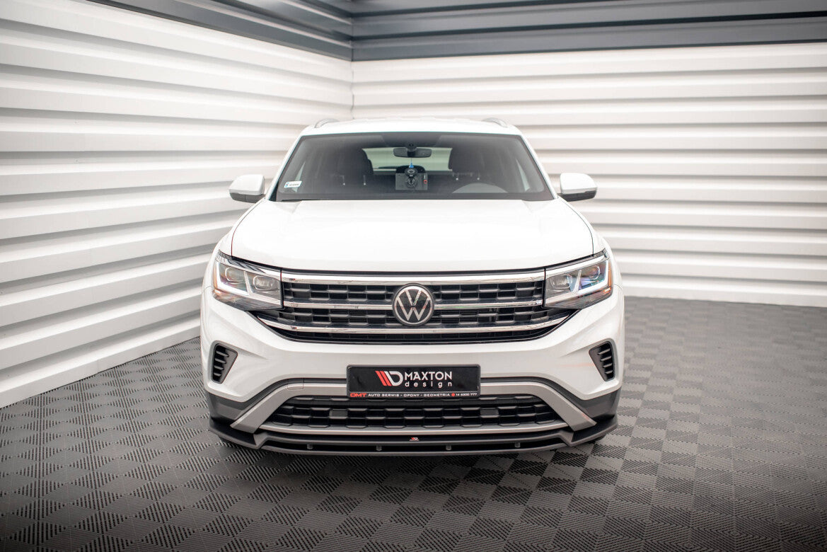 Frontlippe V.2 passend für VW Atlas Cross Sport schwarz Hochglanz
