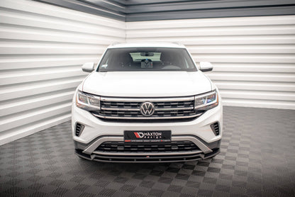 Frontlippe V.2 passend für VW Atlas Cross Sport schwarz Hochglanz
