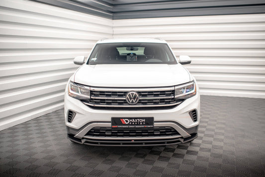 Frontlippe V.2 passend für VW Atlas Cross Sport schwarz Hochglanz