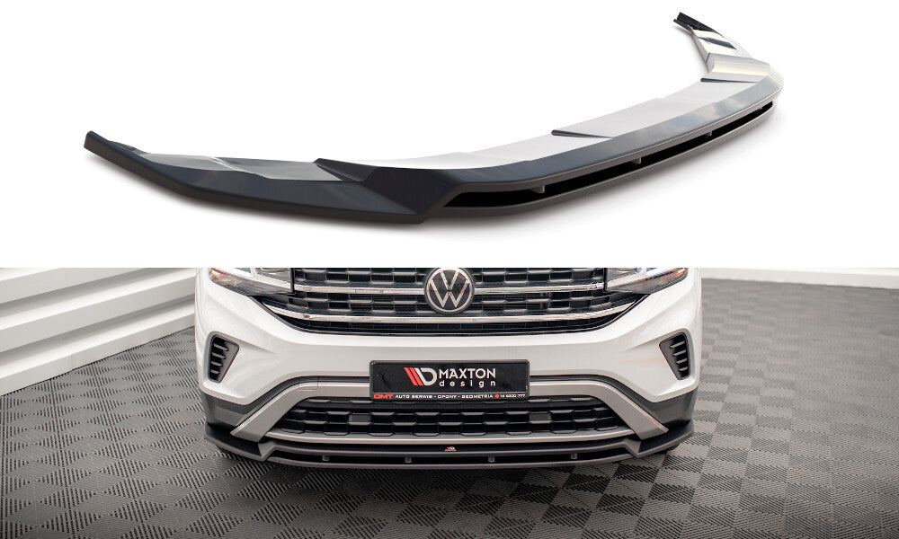 Frontlippe V.2 passend für VW Atlas Cross Sport schwarz Hochglanz