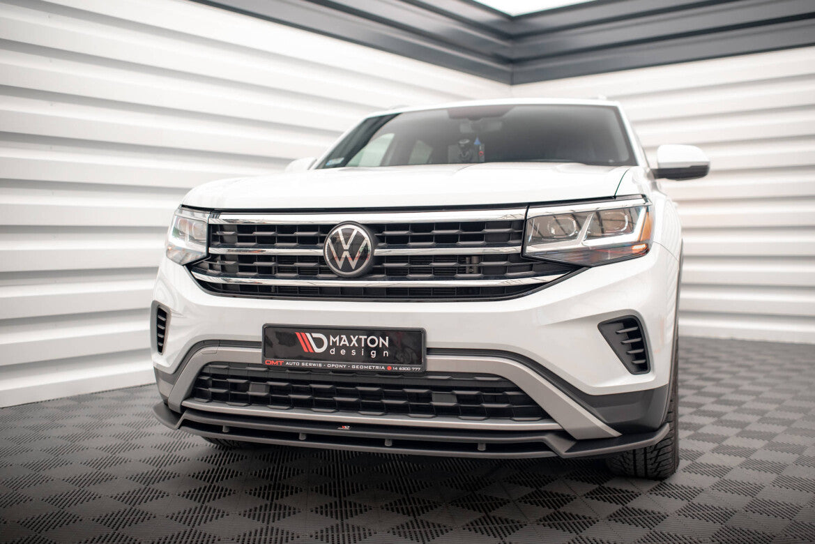 Frontlippe V.2 passend für VW Atlas Cross Sport schwarz Hochglanz