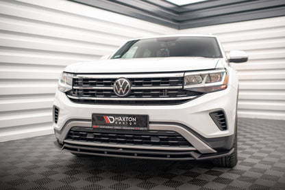 Frontlippe V.2 passend für VW Atlas Cross Sport schwarz Hochglanz