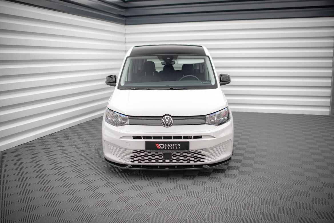 Frontlippe V.2 passend für VW Caddy Mk5 schwarz Hochglanz