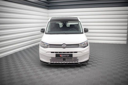 Frontlippe V.2 passend für VW Caddy Mk5 schwarz Hochglanz