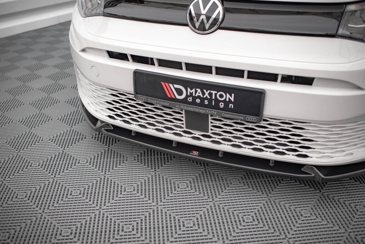 Frontlippe V.2 passend für VW Caddy Mk5 schwarz Hochglanz