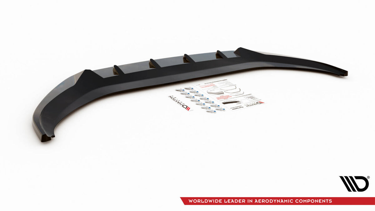 Frontlippe V.2 passend für VW Caddy Mk5 schwarz Hochglanz