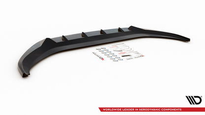 Frontlippe V.2 passend für VW Caddy Mk5 schwarz Hochglanz