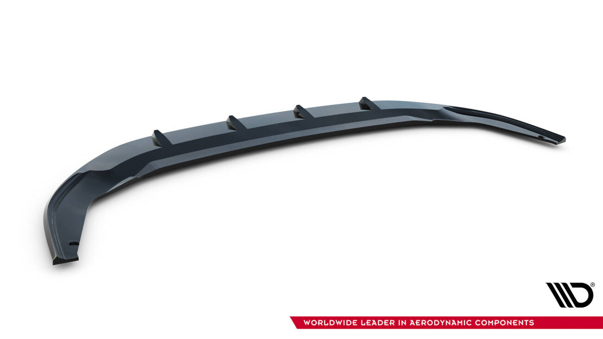 Frontlippe V.2 passend für VW Golf GTI Clubsport Mk8 FL schwarz Hochglanz