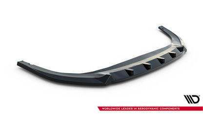 Frontlippe V.2 passend für VW Golf GTI / GTE / R-Line Mk8 FL schwarz Hochglanz